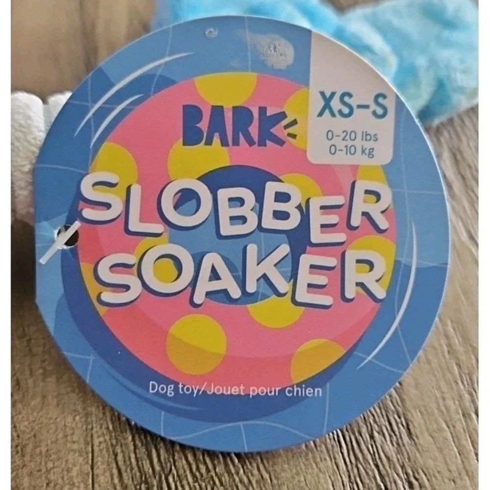 Bark Box Slobber Soaker Dog Toy • XS / Small 0-20 Lbs New With Tags